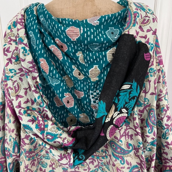 NEW Kantha Bae Hooded Tunic- Fully reversible - Picture 9 of 13